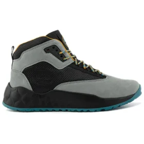 Solar Wave Leather Fabric Hiker Sneakers “Multi-Color”