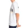 SS20 Earth Pattern Printing Short Sleeve Couple Style White