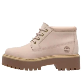 Stone Street Mid Lace-Up Waterproof “Light Beige”