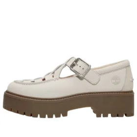 Stone Street Platform Buckle “Beige Natural Nubuck”