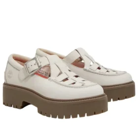 Stone Street Platform Buckle “Beige Natural Nubuck”