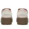 Stone Street Platform Buckle “Beige Natural Nubuck”