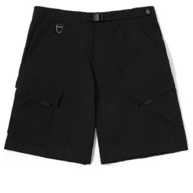 Stretch Quick Dry Wind Resistant Shorts “Black”
