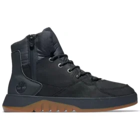 Supaway Side Zip Boots “Black Nubuck”