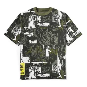 Timberland Casual Loose Short Sleeve Round Neck