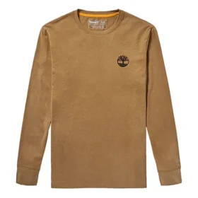 Timberland Casual Printing Round Neck Long Sleeves