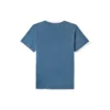 Timberland Casual Round Neck Printing Short Sleeve Blue
