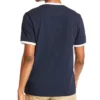 Timberland Casual Round Neck Printing Short Sleeve Blue