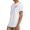 Timberland Casual Round Neck Printing Short Sleeve White