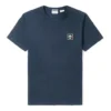 Timberland Casual Short Sleeve Round Neck Blue