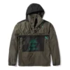 Timberland Contrasting Colors Pocket hooded Pullover Jacket Green