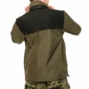Timberland Contrasting Colors Pocket hooded Pullover Jacket Green