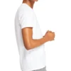 Timberland Embroidered Logo V neck Short Sleeve White