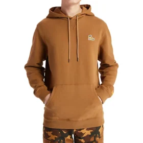 Timberland Logo hooded Sports Brown