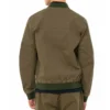 Timberland Logo Pocket Zipper Jacket Forest Green