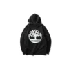 Timberland Logo Printing hooded Zipper Black