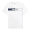 Timberland Logo Printing Short Sleeve White