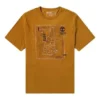 Timberland Map Pattern Printing Short Sleeve Small