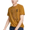 Timberland Map Pattern Printing Short Sleeve Small