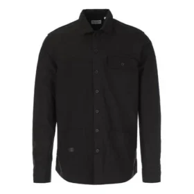 Timberland Multiple Pockets Forked Shirt Jacket Black Timberland Multiple Pockets Forked Shirt Jacket Black