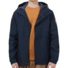 Timberland Outdoor Casual Hooded Jacket Navy Blue