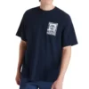 Timberland Printing Logo Round Neck Blue