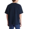 Timberland Printing Logo Round Neck Blue