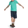 Timberland SS20 CoolMax Logo Short Sleeve Round Neck Green