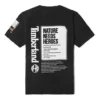 Timberland SS20 Earth Series Printing Short Sleeve Black