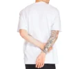 Timberland SS20 Hollow Out Zipper Pocket Printing Short Sleeve White