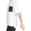 Timberland SS20 Hollow Out Zipper Pocket Printing Short Sleeve White