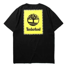 Timberland SS20 Logo Printing Short Sleeve Black