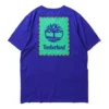 Timberland SS20 Logo Printing Short Sleeve Blue