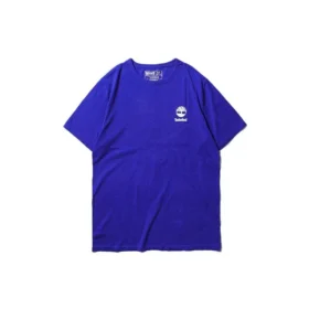 Timberland SS20 Logo Printing Short Sleeve Blue