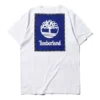 Timberland SS20 Logo Printing Short Sleeve White