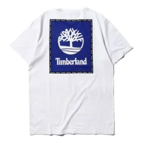 Timberland SS20 Logo Printing Short Sleeve White Timberland SS20 Logo Printing Short Sleeve White