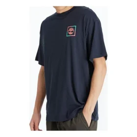 Timberland SS20 Printing Round Neck Short Sleeve Blue