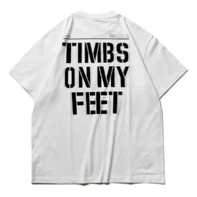 Timberland SS20 Slogan Printing Short Sleeve White