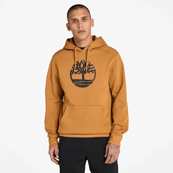 Timberland Tree Logo Hoodie – Wheat/Black Timberland Tree Logo Hoodie – Wheat/Black