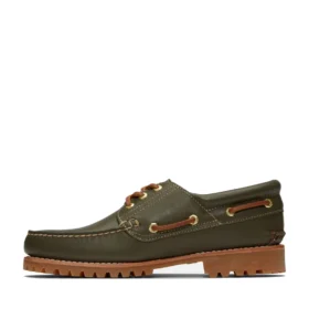 Timberland x Aim Leon Dore Three-Eye Lug Handsewn Boat Shoes “Grape Leaf”
