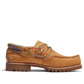 Timberland x CLOT 3-Eye Classic Lug Handsewn Boat “Wheat”