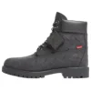 Timberland x Supreme Diamond Plate 6 Inch Premium Waterproof Boot “Black – 23FW”