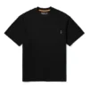 Timberland Yellow Pattern Cargo Round Neck Short Sleeve Black