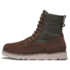 Vibram Waterproof Leather and Fabric Boots “Dark Brown Suede”