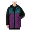 Windbreaker Full Zip Jacket “Green Purple”