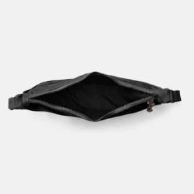 Women’s Canvas and Leather Crossbody Bag