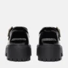 Women’s Patent Leather Stone Street Platform Buckle Shoe