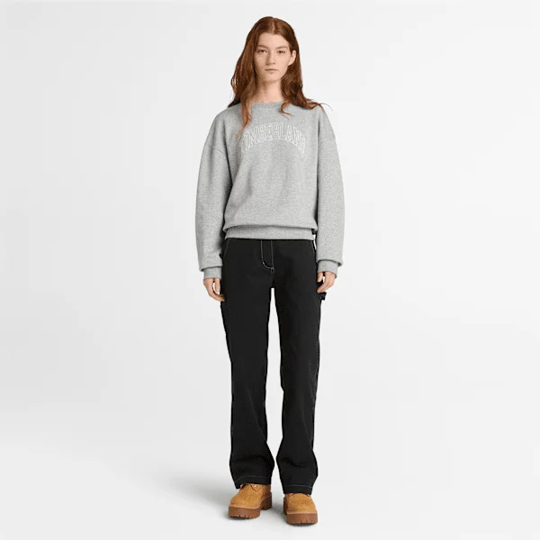 Women’s Timberland® Seasonal Logo Crewneck Sweatshirt Women’s Timberland® Seasonal Logo Crewneck Sweatshirt