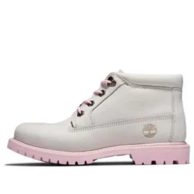 Womens Nellie Chukka Double Waterproof Boot “White Pink”