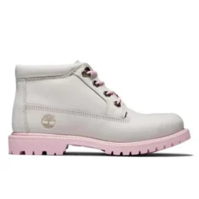 Womens Nellie Chukka Double Waterproof Boot “White Pink”